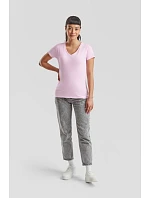 Fruit of the Loom Lady-Fit Valueweight V-Neck T Dámské tričko s výstřihem do V 16.1398 deep navy Fruit of the Loom Lady-Fit Valueweight V-Neck T Dámské tričko s výstřihem do V 16.1398 deep navy