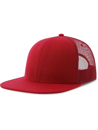 Atlantis Headwear Snap Mesh-S 6 panelová Trucker kšiltovka 33.0257 red/red Atlantis Headwear Snap Mesh-S 6 panelová Trucker kšiltovka 33.0257 red/red