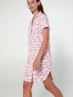 Vamp - Noční košile s knoflíky a potiskem 20287 - Vamp