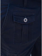 FashionStreet pánské tmavě modré šortky SX2429