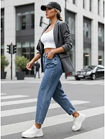 Dámské džíny balloon fit s vysokým sedem FashionStreet UY2929