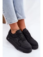 Nízké Dámské Tenisky Big Star RR274A311 HI-POLY SYSTEM Černé