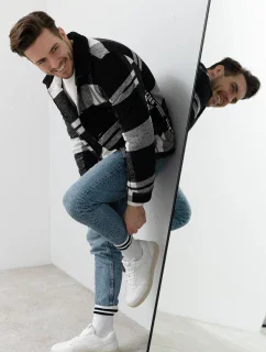 Ponožky Steven art.057 Sportovní pruhy pánské 41-46