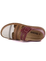 Pohodlná kožená polobotka na suchý zip Artiker 58C1500