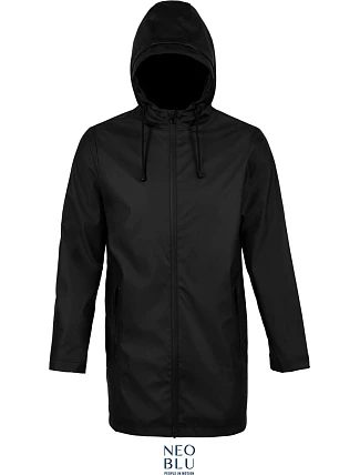 NEOBLU Antoine Men Nepromokavá pánská vosková bunda 24.3174 deep black NEOBLU Antoine Men Nepromokavá pánská vosková bunda 24.3174 deep black