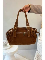 Kožená semišová kabelka Camel Ovelia Kožená semišová kabelka Camel Ovelia