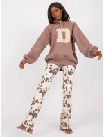 Mikina EM BL 651/D.29X hnědá Mikina EM BL 651/D.29X hnědá