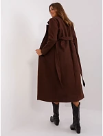 Kabát TW EN BI 5312 1.31 tmavě hnědý Kabát TW EN BI 5312 1.31 tmavě hnědý