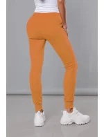 Teplákové kalhoty v hořčicové barvě (ck01-26)