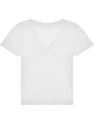 B&C #E150 V /women Dámské tričko s výstřihem do V 01.014T white
