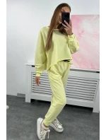Set 2dílná mikina + kalhoty žlutá Set 2dílná mikina + kalhoty žlutá