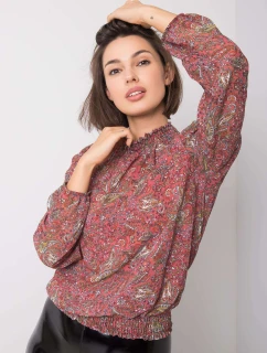 Halenka D50039F11031A tmavě růžová