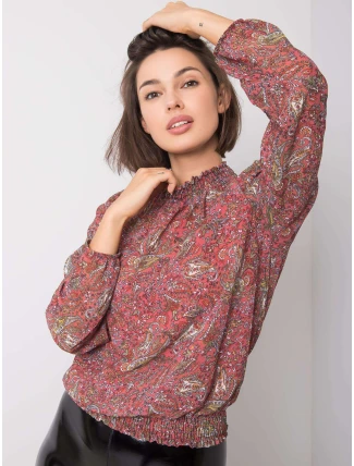 Halenka D50039F11031A tmavě růžová