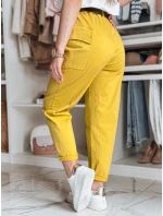 Dámské pytlovité kalhoty GOTRENDI hořčicové FashionStreet UY2527