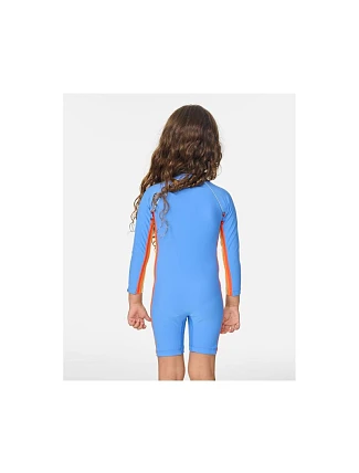 Plavky pro holčičky RIP CURL Sun Revival Springsuit, modré Plavky pro holčičky RIP CURL Sun Revival Springsuit, modré