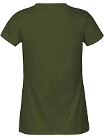 Neutral O 80001 Dámské tričko z těžké bio bavlny 77.8001 military