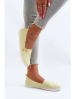 Dámské tenisky slip-on žluté Adrancia