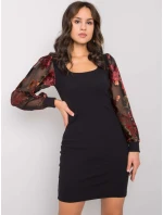 Šaty RV SK 7347.03X černá Šaty RV SK 7347.03X černá