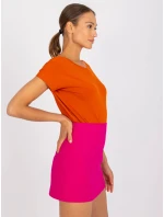 Tričko RV TS 4662.39P tmavě oranžové