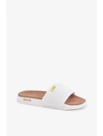 Dámské pantofle Big Star – bílé