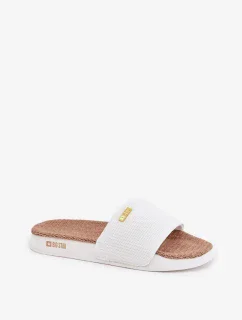 Dámské pantofle Big Star – bílé