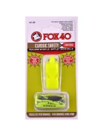 Fox 40 Classic Bezpečnostní píšťalka + šňůra 9903-1308 neonová