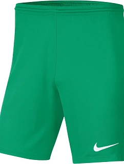 Pánské šortky Nike Dry Park III NB K green BV6855 324