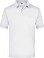Daiber JN 26 Piqué polo s náprsní kapsou 02.0026 white