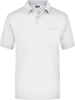 Daiber JN 26 Piqué polo s náprsní kapsou 02.0026 white