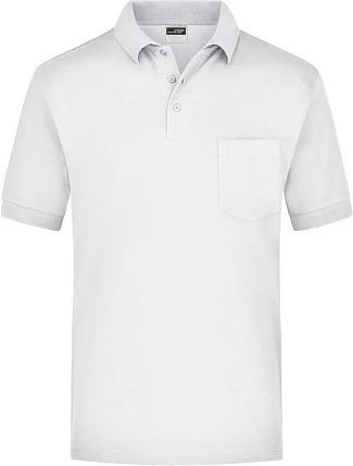 Daiber JN 26 Piqué polo s náprsní kapsou 02.0026 white