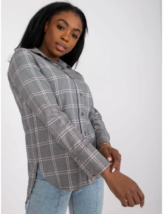 Košile LK KS 508770.49P šedá Košile LK KS 508770.49P šedá