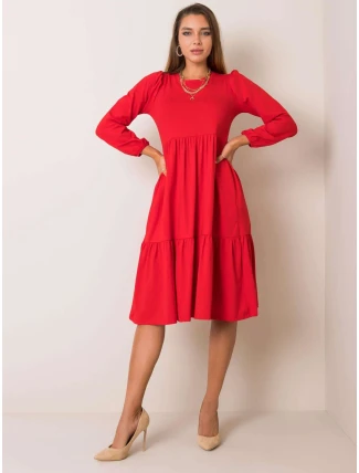 Šaty RV SK 5832.18x červená Šaty RV SK 5832.18x červená