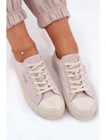 Dámské tenisky Big Star – světle růžové