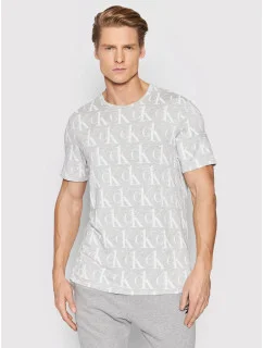 Pánské tričko - NM2135E - V7D Šedá - Calvin Klein