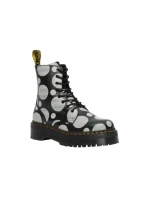 Dámská kotníková obuv Jadon DM26882009 Černá s bílou vzor - Dr. Martens