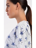 Dámské pyžamo dlouhé Stars Dámské pyžamo dlouhé Stars