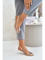 Sandály na podpatku  model 215721 Step in style