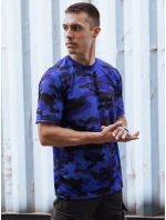 FashionStreet modré moro pánské tričko RX5595