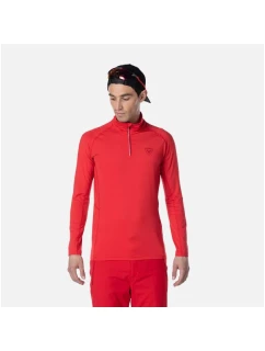 Rossignol Classique 1/2 Zip T-shirt red pánské