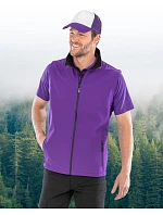 Result R 232M Pánská 2-vrstvá softshell vesta "Printable" 30.232M vivid green/black