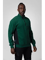 ProJob 2128 Sweatshirt 1/2 Zip Těžká pracovní mikina Doubleface s 1/4 zipem 64.2128 black
