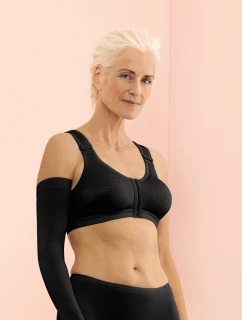 London kompres. odlehč. bandáž zapínání vpředu 1100 black - Anita Care