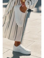 Dámské tenisky na platformě Big Star RR274337 Bílé Dámské tenisky na platformě Big Star RR274337 Bílé