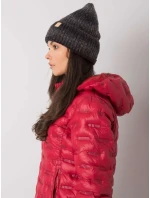 Dámská čepice JK CZ 23 cap.98 šedá černá Dámská čepice JK CZ 23 cap.98 šedá černá