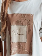 Dámské šedé tričko FAGOS FashionStreet RY2593