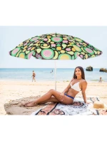 BALKONOVÝ PLÁŽOVÝ SLUNEČNÍK 160 CM MIX OVOCE 1048802