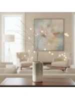 DEKORATIVNÍ VĚTEV 117CM STŘÍBRNÁ DEKORATIVNÍ VĚTEV 117CM STŘÍBRNÁ