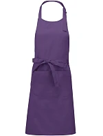 Kariban K 885 Zástěra s laclem 20.K885 purple