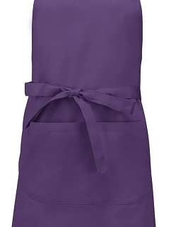 Kariban K 885 Zástěra s laclem 20.K885 purple
