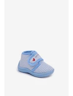 Dětské bačkory na suchý zip s proužky – světle růžové Lavelle Dětské bačkory na suchý zip s proužky – světle růžové Lavelle